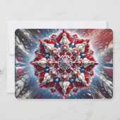 Besondere Einladungen für Norwegen Design (Rückseite)