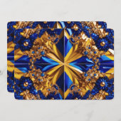 Besondere Einladungen für Schweden Design (Vorne/Hinten)