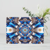 Besondere Einladungen mit argentinischem Design (Stehend Vorderseite)