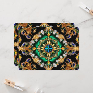 Besondere Einladungen mit brasilianischem Farbdesi