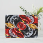 Besondere Einladungen mit deutschem Design (Stehend Vorderseite)