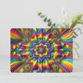 Besondere Einladungen zum LGBTQ-Design (Stehend Vorderseite)