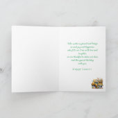 Besondere Enkelin Feiertagskarte (Innenseite)