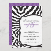 BESONDERE EREIGNISSE ERSUCHT :: ausgezeichneter Ze Einladung (Vorne/Hinten)