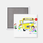 BESONDERE "FEMALE BUS TREIBER'S" MAGNET (Vorderseite/Rückseite)