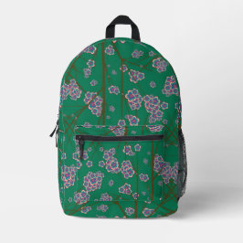 Besondere Filialen Jade-Mehrdruck-Rucksack Bedruckter Rucksack