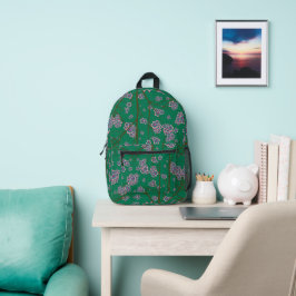 Besondere Filialen Jade-Mehrdruck-Rucksack Bedruckter Rucksack