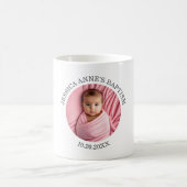 Besondere Foto Mädchen Taufgeschenk Kaffeetasse (Mittel)