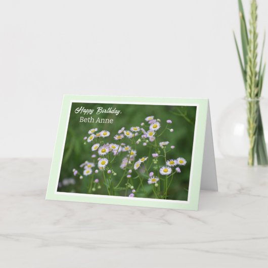 Besondere Freundschaft zum Geburtstag Feiertagskarte (Vorderseite)