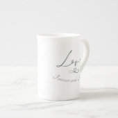 Besondere Geschenke China Tasse Liebe für immer (Vorderseite Rechts)