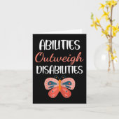 Besondere Geschenke für Bildungen - Abilities sind Karte (Gelbe Blume)