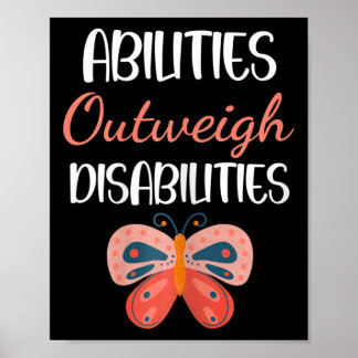 Besondere Geschenke für Bildungen - Abilities sind Poster