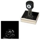 Besondere Geschenke für Motorradfahrer Gummistempel (Stempel)