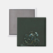 Besondere Geschenke für Motorradfahrer Magnet (Vorderseite/Rückseite)