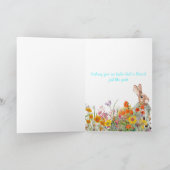 Besondere Grandson Vintag Bunny Card Karte (Innenseite)