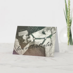 BESONDERE Grußkarte Dankeskarte