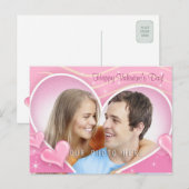 Besondere Herzen mit Ihrem Foto Feiertagspostkarte (Vorne/Hinten)