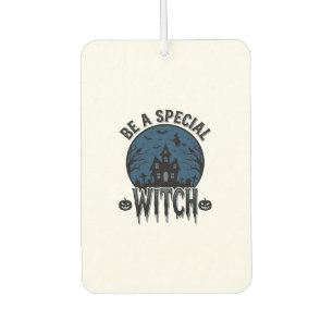 Besondere Hexen Halloween Vintage Gravur Design_1 Autolufterfrischer