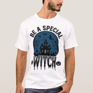 Besondere Hexen Halloween Vintage Gravur Design_1 T-Shirt