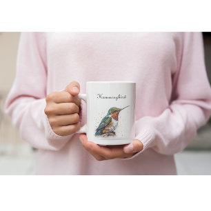 Besondere Kolibri-Serenade, individuell Zweifarbige Tasse