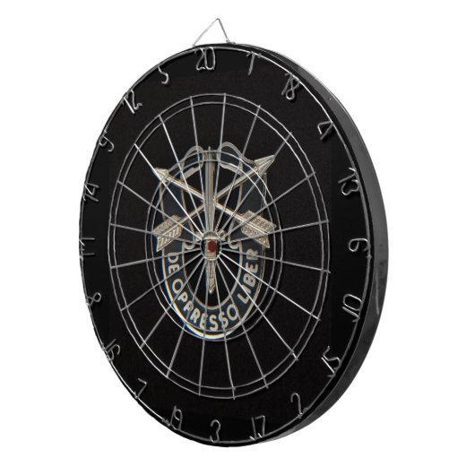 Besondere Kräfte Dartscheibe (Vorderseite rechts)