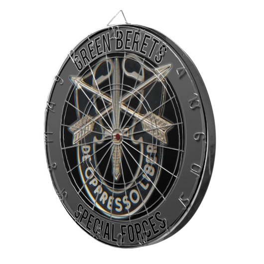 Besondere Kräfte GB Dartscheibe (Vorderseite rechts)