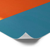 Besondere Leute - Ken Gage Abstrakte Kunst Poster (Ecke)