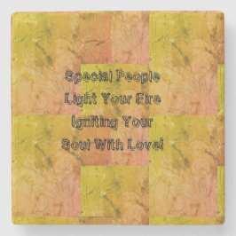 Besondere Leute Steinuntersetzer