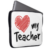 Besondere Liebe Laptopschutzhülle (Vorne Rechts)