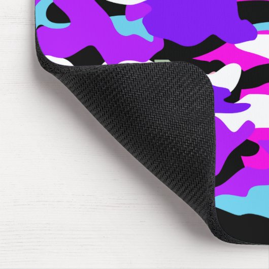Besondere Lila Camouflage Mousepad (Ecke)