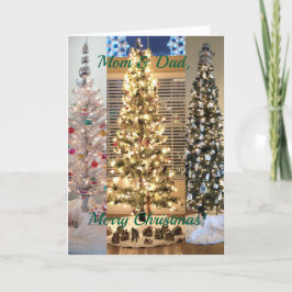 Besondere, Mama und Vater, Weihnachten Karte