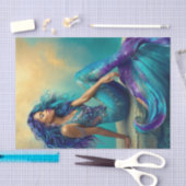 Besondere Mermaids4 Seidenpapier (Handwerk)