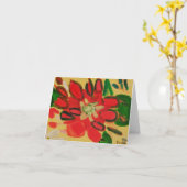 Besondere Olympia Südkalifornien Notecard Karte (Gelbe Blume)