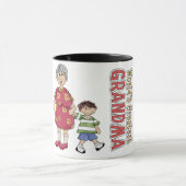 Besondere Oma-Geschenkidee-Tasse Tasse (Zentrum)