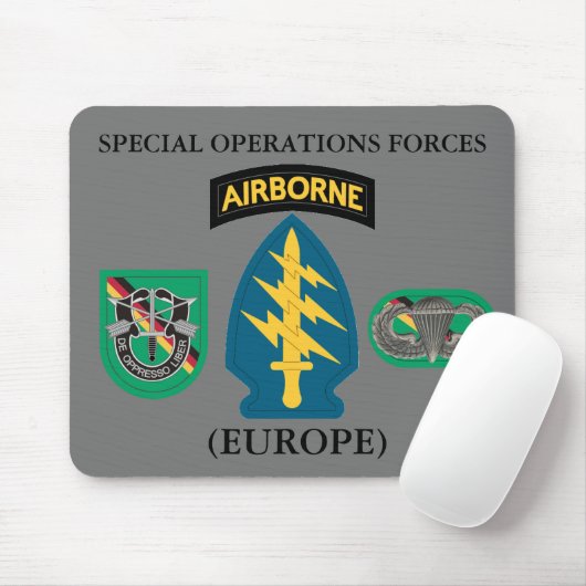 BESONDERE OPERATIONSFORCES (EUROPA) MOUSEPAD (Mit Mouse)
