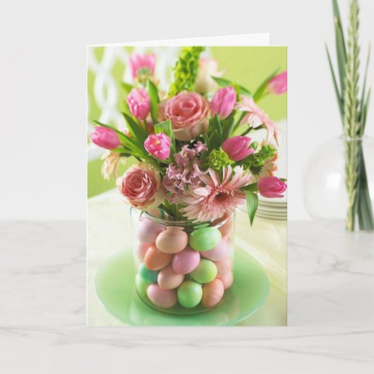 **BESONDERE OSTERWÜNSCHE FÜR SIE***-KARTE FEIERTAGSKARTE (Vorderseite)