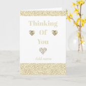 Besondere personalisierte Denkweise Karte (Gelbe Blume)