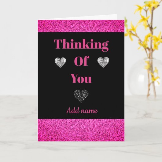 Besondere personalisierte Denkweise Karte (Gelbe Blume)