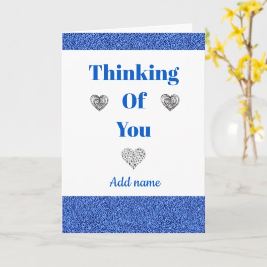 Besondere personalisierte Denkweise Karte (Gelbe Blume)