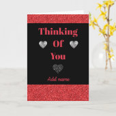 Besondere personalisierte Denkweise Karte (Gelbe Blume)