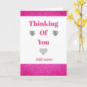 Besondere personalisierte Denkweise Karte (Gelbe Blume)