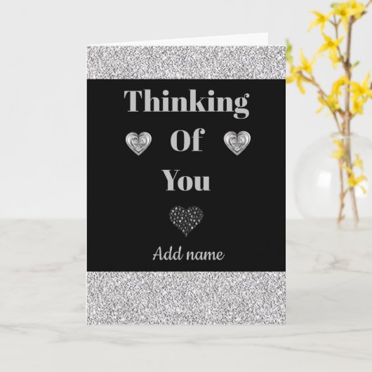 Besondere personalisierte Denkweise Karte (Gelbe Blume)