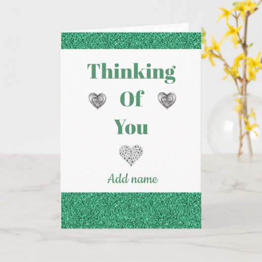 Besondere personalisierte Denkweise Karte (Gelbe Blume)