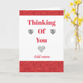 Besondere personalisierte Denkweise Karte (Gelbe Blume)