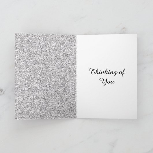 Besondere personalisierte Denkweise Karte (Innenseite)