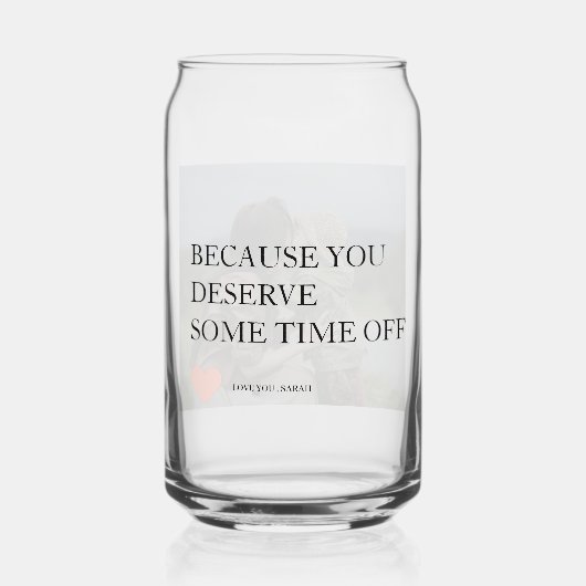 Besondere Personalisierte Muttertagsgeschenke Dosenglas (Vorderseite)