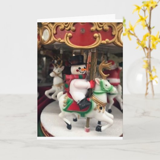 **BESONDERE PERSONEN IN DER BESONDEREN ZEIT** WEIH KARTE (Gelbe Blume)