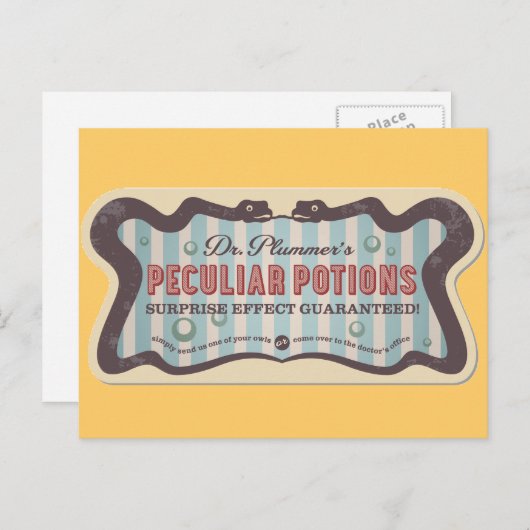 Besondere Postkarte (Vorne/Hinten)