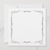 Besondere religiöse Einladung (Rückseite)