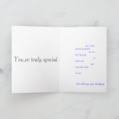 Besondere Rose Karte (Innenseite)